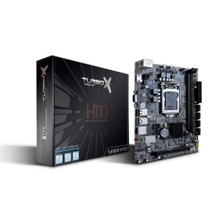 Turbox WorkProf X H110 M.2 Sata Ddr4 2400MHz Usb 3.0 Vga Hdmi Ses G.Lan 1151P 6.7 Gen Anakart